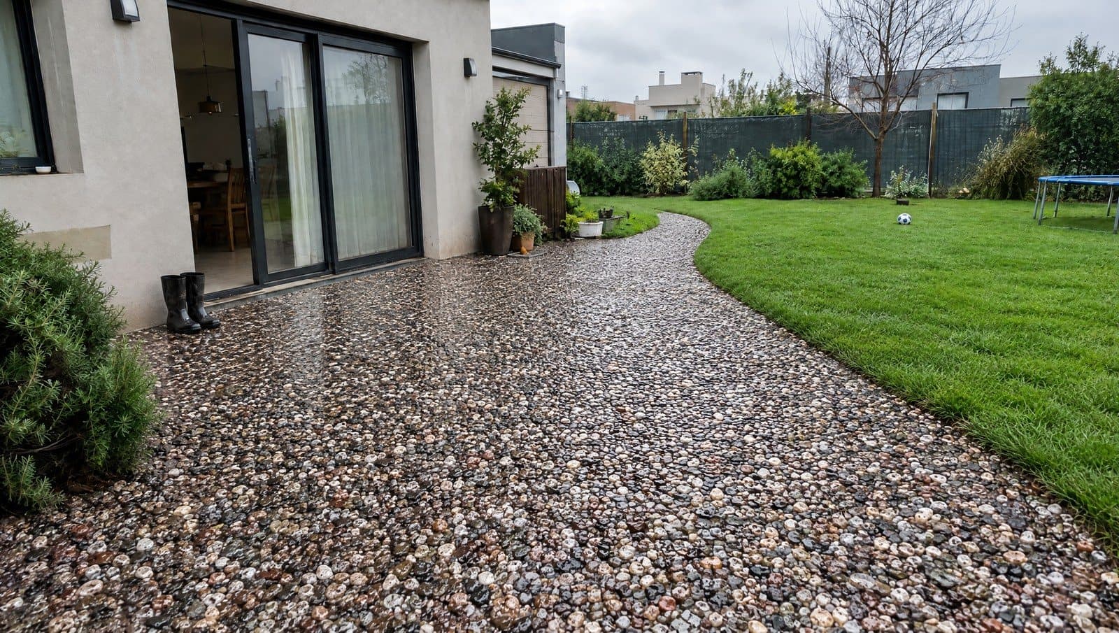 Lecatex Stone Drenante - Piso de piedra que deja pasar el agua